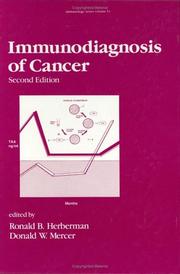 Immunodiagnosis of cancer by Ronald B. Herberman