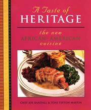 Cover of: A taste of heritage: the new African-American cuisine