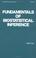 Cover of: Fundamentals of biostatistical inference