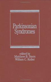 Cover of: Parkinsonian syndromes