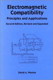 Cover of: Electromagnetic Compatibility (Electrical and Computer Engineering) by David Weston