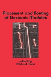 Cover of: Placement and routing of electronic modules