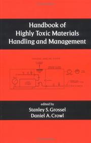 Cover of: Handbook of highly toxic materials handling and management
