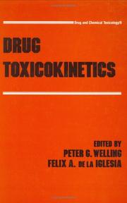 Cover of: Drug toxicokinetics