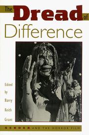 Cover of: The Dread of Difference by Barry Keith Grant