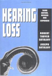 Cover of: Hearing loss by Robert Thayer Sataloff