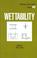 Cover of: Wettability