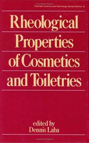 Rheological properties of cosmetics and toiletries by Dennis Laba