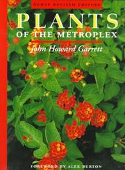 Cover of: Plants of the metroplex by Howard Garrett