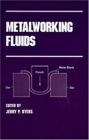 Cover of: Metalworking fluids