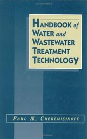 Cover of: Handbook of Water and Wastewater Treatment Technology