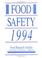 Cover of: Food Safety 1994