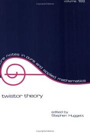 Cover of: Twistor theory