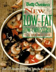 Cover of: Betty Crocker's new low-fat, low-cholesterol cookbook. by Betty Crocker