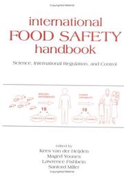 Cover of: International Food Safety Handbook by Vanderheijden