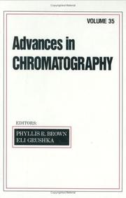 Cover of: Advances in Chromatography, Volume 35