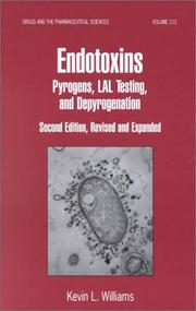 Endotoxins by Kevin L. Williams