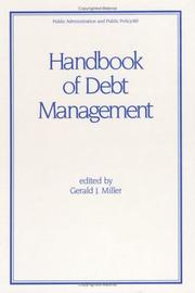 Cover of: Handbook of debt management