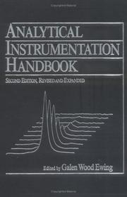 Cover of: Analytical instrumentation handbook