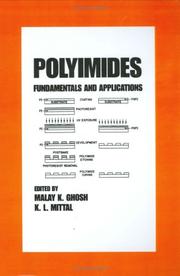 Cover of: Polyimides by edited by Malay K. Ghosh, K.L. Mittal.