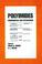 Cover of: Polyimides (Plastics Engineering (Marcel Dekker), 36)
