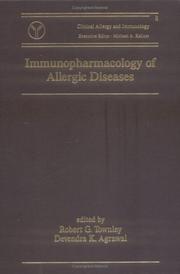 Cover of: Immunopharmacology of allergic diseases