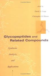 Front cover of Glycopeptides and Related Compounds by Unknown