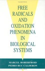 Cover of: Free radicals and oxidation phenomena in biological systems