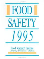 Cover of: Food Safety 1995 (Food Science & Technology) by Food Research I