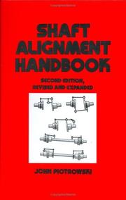 Cover of: Shaft alignment handbook by John Piotrowski