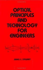 Cover of: Optical principles and technology for engineers