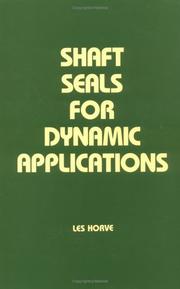 Cover of: Shaft seals for dynamic applications