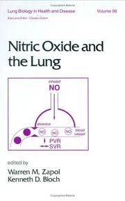 Cover of: Nitric Oxide and the Lung (Lung Biology in Health and Disease)