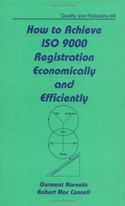 Cover of: How to achieve ISO 9000 registration economically and efficiently