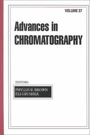 Cover of: Advances in Chromatography by Phyllis R. Brown