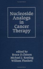 Cover of: Nucleoside analogs in cancer therapy