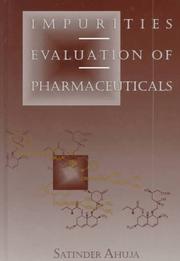 Cover of: Impurities evaluation of pharmaceuticals
