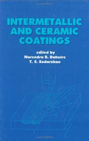 Cover of: Intermetallic and Ceramic Coatings (Materials Engineering, 13)