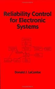 Cover of: Reliability Control for Electronic Systems (Electrical and Computer Engineering)