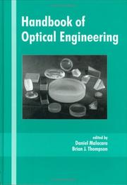 Cover of: Handbook of Optical Engineering | Malacara