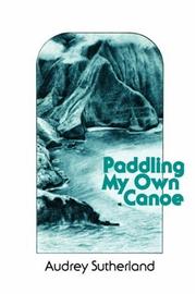 Cover of: Paddling My Own Canoe (Kolowalu Books)