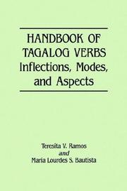 Cover of: Handbook of Tagalog verbs: inflections, modes, and aspects