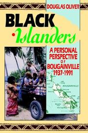 Cover of: Black Islanders by Douglas Oliver