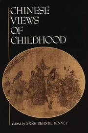 Cover of: Chinese views of childhood