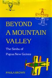 Cover of: Beyond a mountain valley | Paula Brown