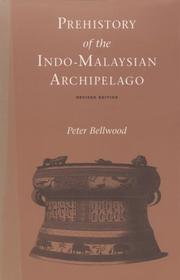 Cover of: Prehistory of the Indo-Malaysian Archipelago by Peter S. Bellwood