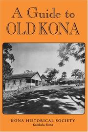 Cover of: Guide to Old Kona by Kona Historical Society