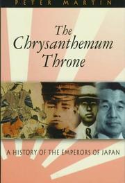 Cover of: The Chrysanthemum Throne by Peter Martin, James Melville