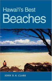 Cover of: Hawai'i's best beaches by John R. K. Clark