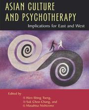 Cover of: Asian Culture and Psychotherapy by Wen-Shing Tseng